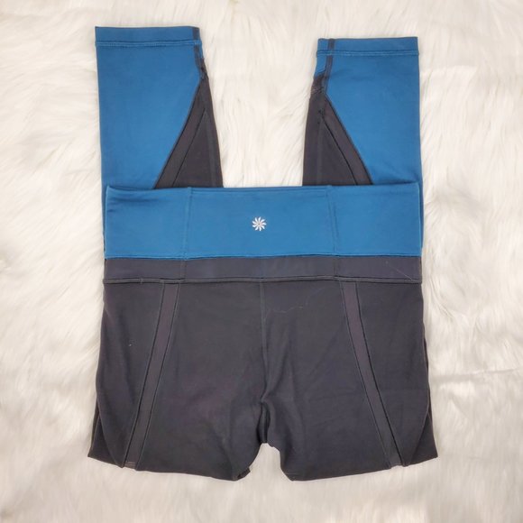 NWOT Athleta Blue Elevation 7/8 Leggings - Picture 5 of 7
